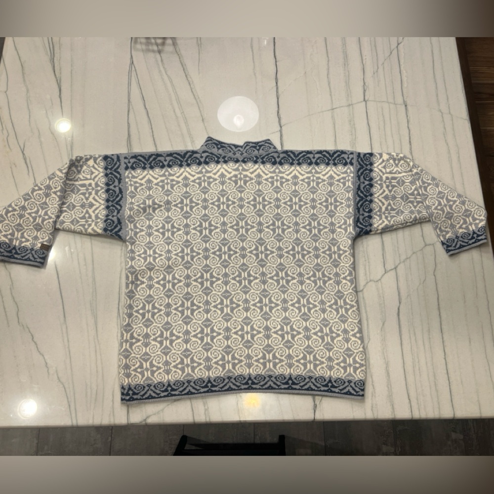 Dale of Norway Gray and Black Patterned Sweater - Picture 9 of 10
